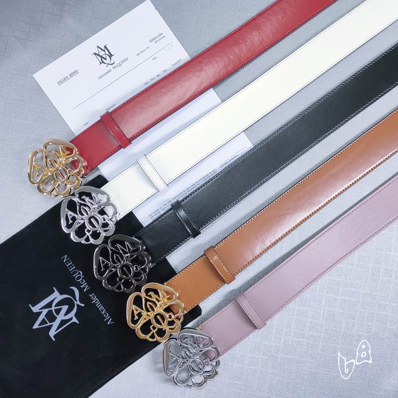 McQueen belt 38mmX80-125cm lb071802